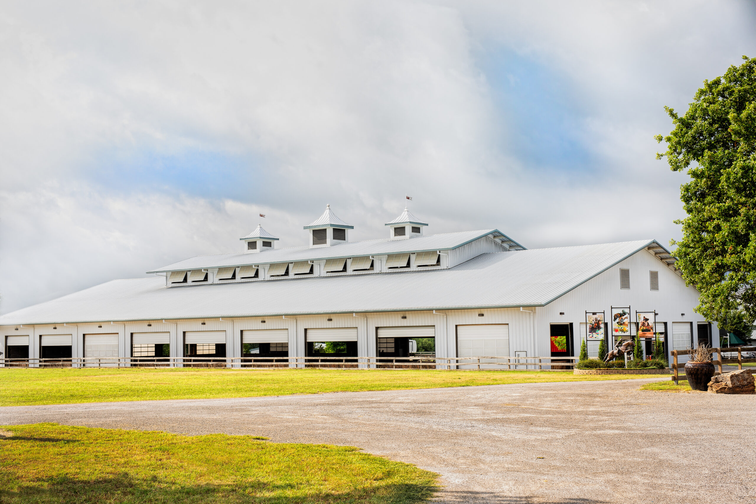 October Hill Farm indoor arena
