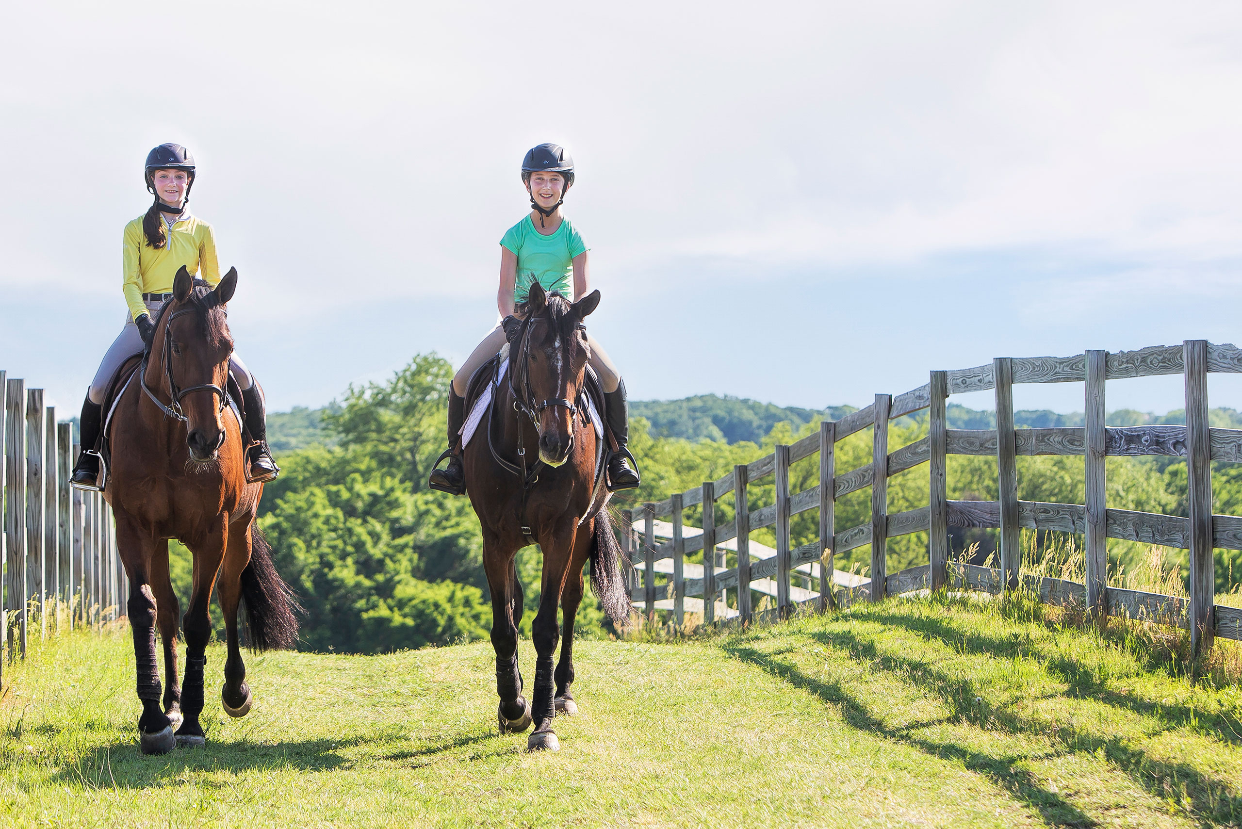 Trail riding