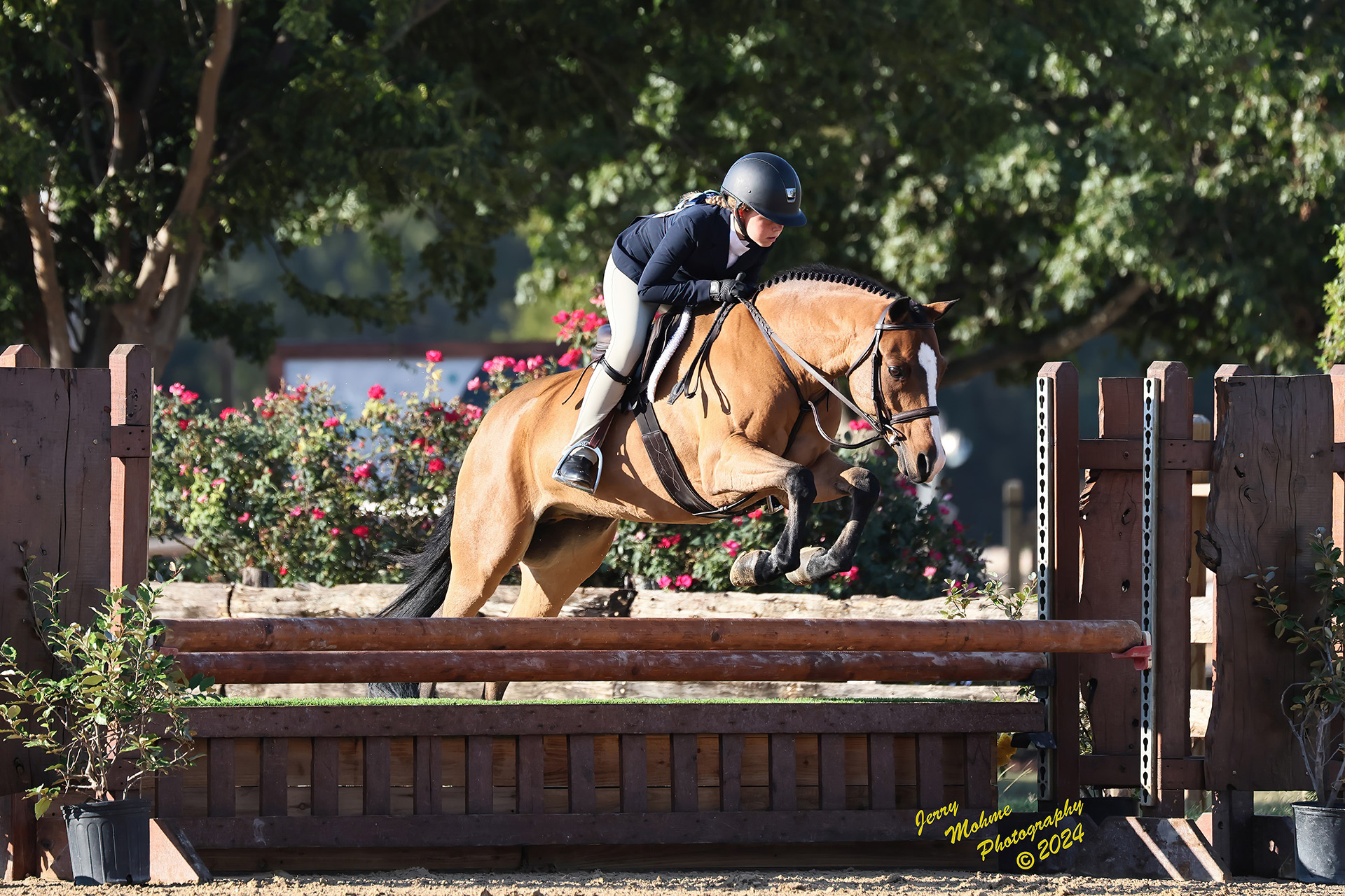 Hunter Pony and Child